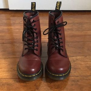 Cherry Red Dr. Martens